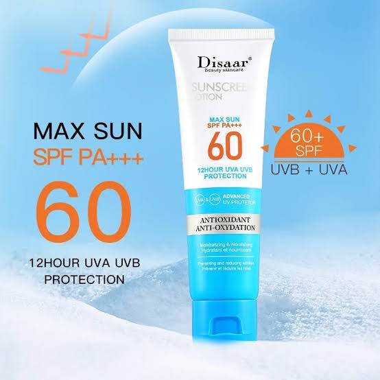 Picture of Disaar Sunscreen Lotion Max Sun SPF60 Antioxidant -50ml