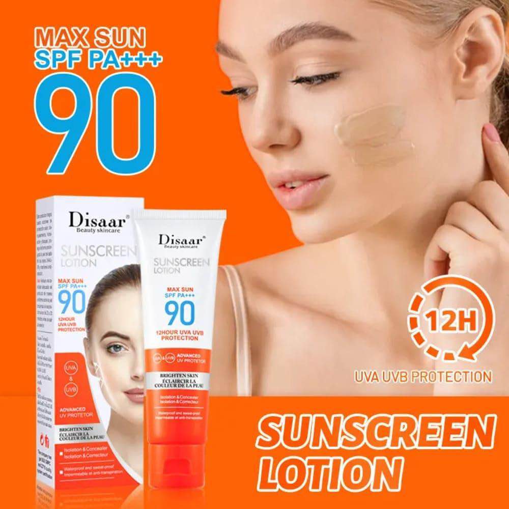 Picture of Disaar Sunscreen Lotion SPF ++90 - 50 ml