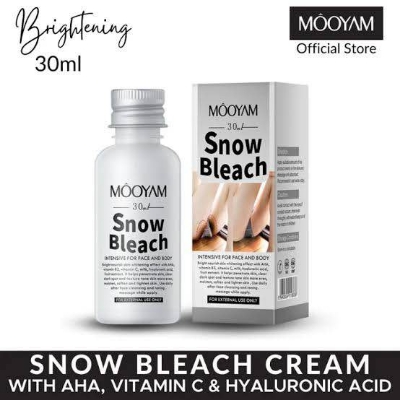 Picture of MOOYAM Snow Bleach Cream Private Part Underarm Whitening Lotion Skin Dark Spot Body Bikini Area Cream-30ml
