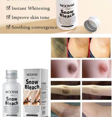 Picture of MOOYAM Snow Bleach Cream Private Part Underarm Whitening Lotion Skin Dark Spot Body Bikini Area Cream-30ml