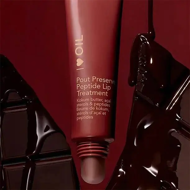 Picture of Page Vine Peptide Lip Gloss Butter Lip Balm Ca - Hydrating Peptide Lip Shiny Lip Stain Tint Long Lasting Lip Gloss Plumping Lip Oil -Coco cream