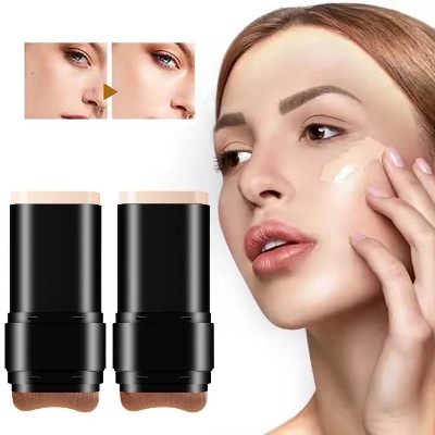 Picture of Kakashow Beauty Water Light Foundation Stick Moisturizing Concealer Face Acne Dark Circles Flawless Eraser Foundation Stick-#01