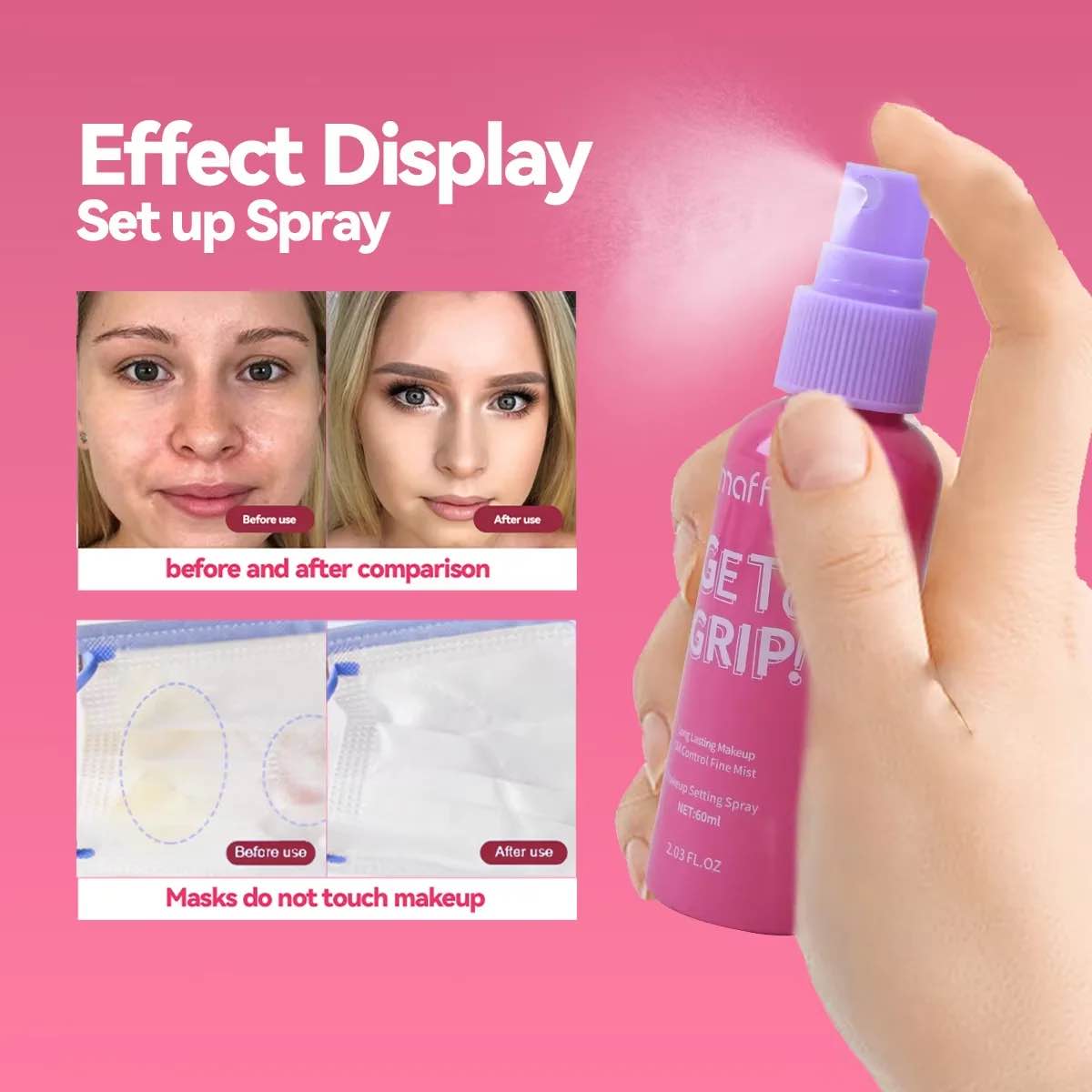 Picture of MAFFICK Get a Grip! Makeup lock spray 100ml