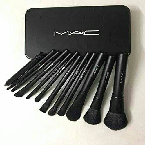 Picture of M.A.C Cosmetic Makeup Brush Set - 12 Pcs (Pack of 12)