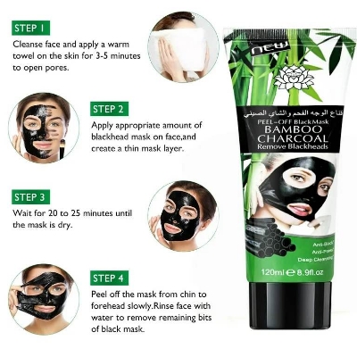 Picture of Meinaier Bamboo Charcoal Remove Blackheads 120 ML