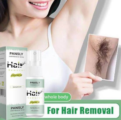 Picture of Pansly Hair Removal Spray 8 mins Beard Legs Painless Hairs Remover-30ml