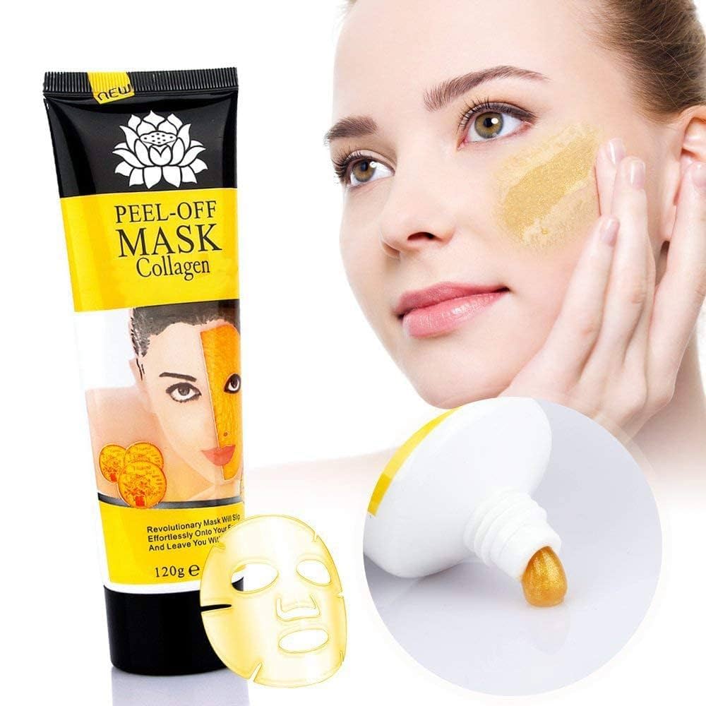 Picture of Meinaier Gold Collagen Brightening Skin Tone Hydrating Skin Tender Mask-120gm