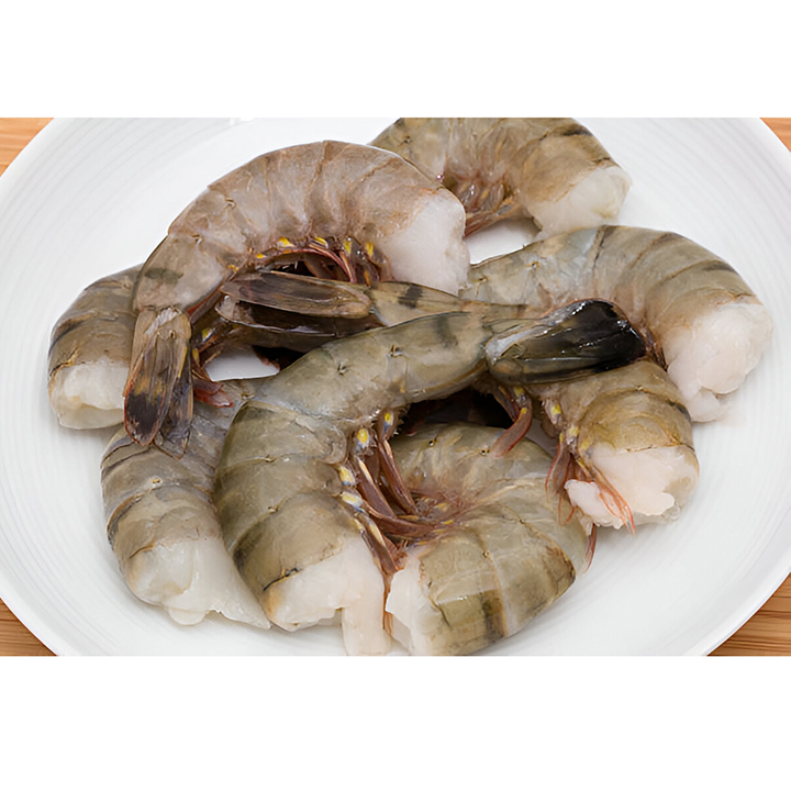 Picture of Black Tiger Shrimp Head Less Skin On Small 32-35pcs 500g