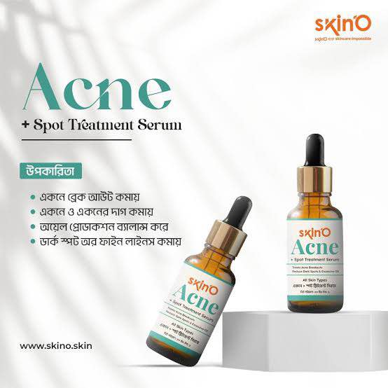 Picture of skinO Acne + Spot Treatment Serum - 30ml to all skin type