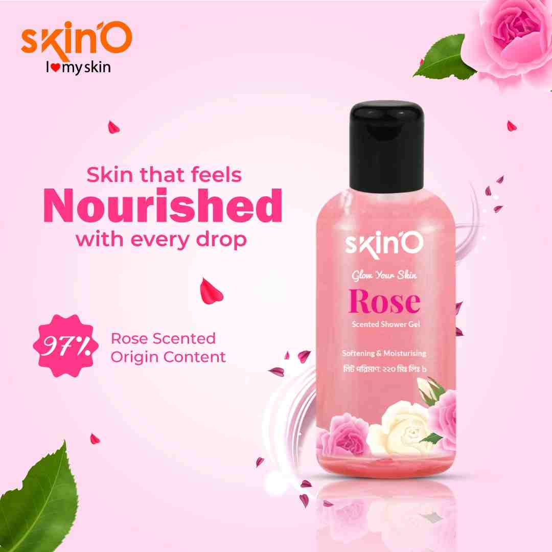 Picture of Skin’O Glow Your Skin Rose Scented Shower Gel – 220ml