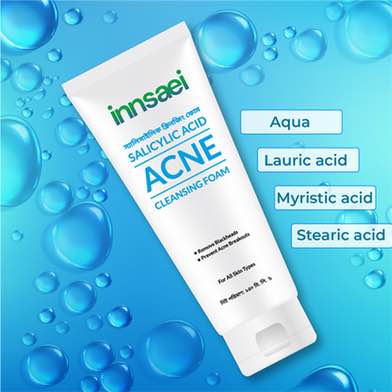 Picture of Innsaei Salicylic Acid Acne Solution Cleansing Foam 150ml