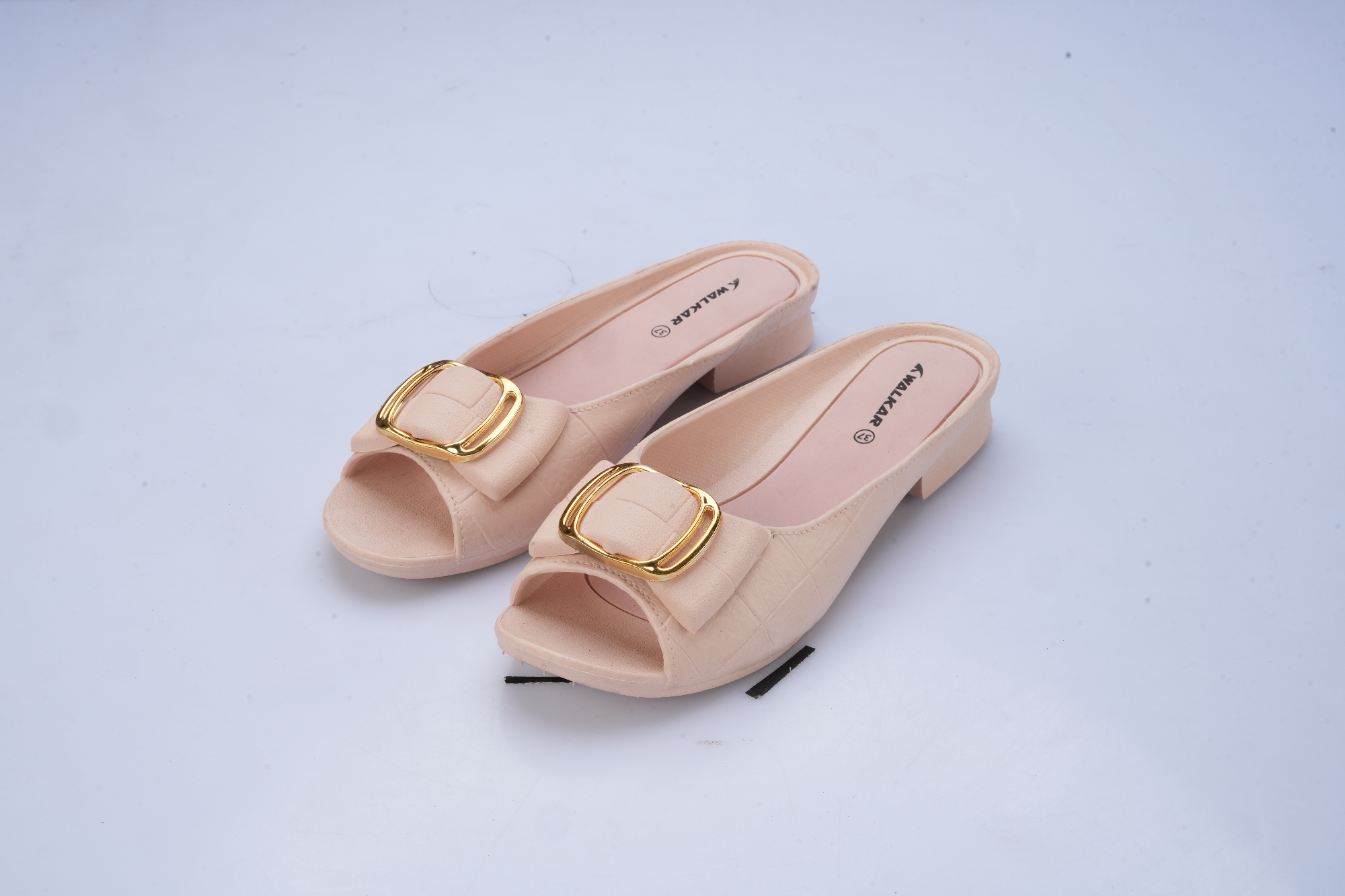 Picture of Ladies PVC Sandal Shakira Beige-MKT