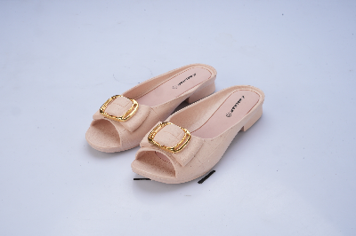 Picture of Ladies PVC Sandal Shakira Beige-MKT