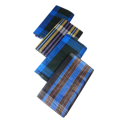Picture of 2 Pc 5 Hat Colorful Cotton Made Traditional Lungi For Men/Boys_৫ হাত দেশি সেলাই করা সুতি লুঙ্গি