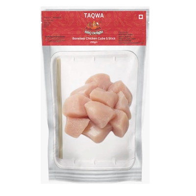 Picture of Taqwa BBQ Delight Boneless Chicken Cube 5 Stick 250g
