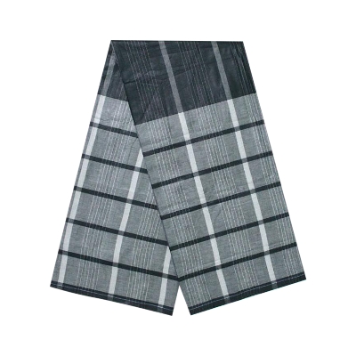 Picture of 1 Pc 6 Hat White Color Cotton Made Premium Traditional Lungi For Men/Boys - A Classic and Comfortable Piece of Traditional Clothing