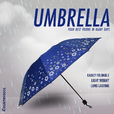 Picture of 1 Pc Colorful, Stylish & Fashionable Umbrella For Men, Women, Girls, & Boys