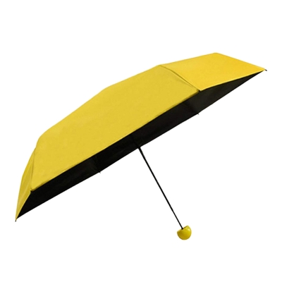 Picture of 1 Pc Colorful, Stylish & Fashionable Capsule Umbrella For Men, Women, UV Protected