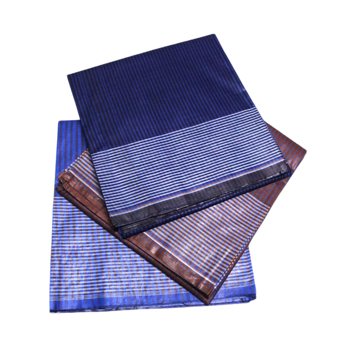 Picture of 3 Pc 6 Hat multi color Cotton Made Traditional Lungi For Men/Boys_6 হাত দেশি সেলাই করা সুতি লুঙ্গি