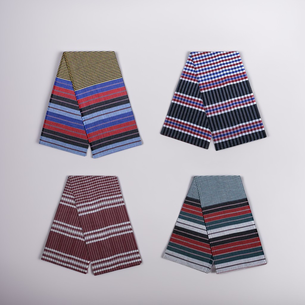 Picture of 1 Pc 4 Hat Traditional - Deshi Pure Cotton - Suti Gamsa | Gamcha Towel - Classic Comfort with Deshi Touch in Cotton