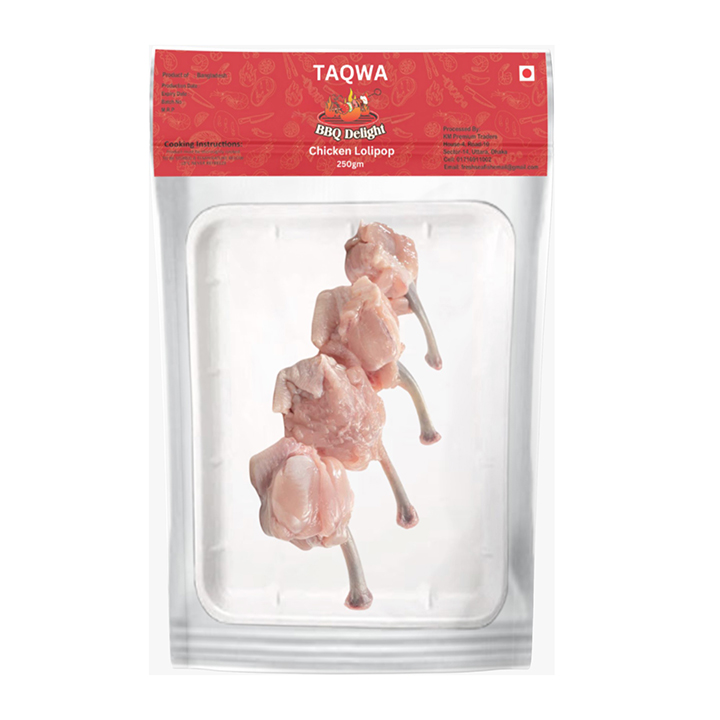 Picture of Taqwa BBQ Delight Chicken Lolipop 250g