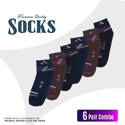 Picture of 6 Pair Premium casual Socks or Moja