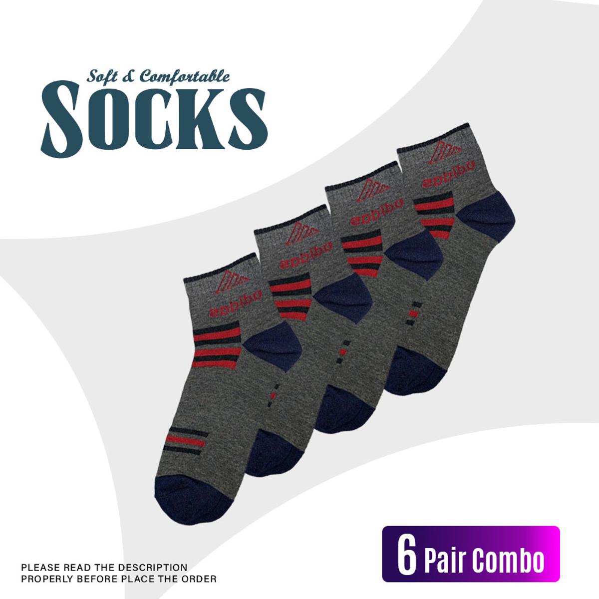 Picture of 6 Pair casual Socks or Moja For Men