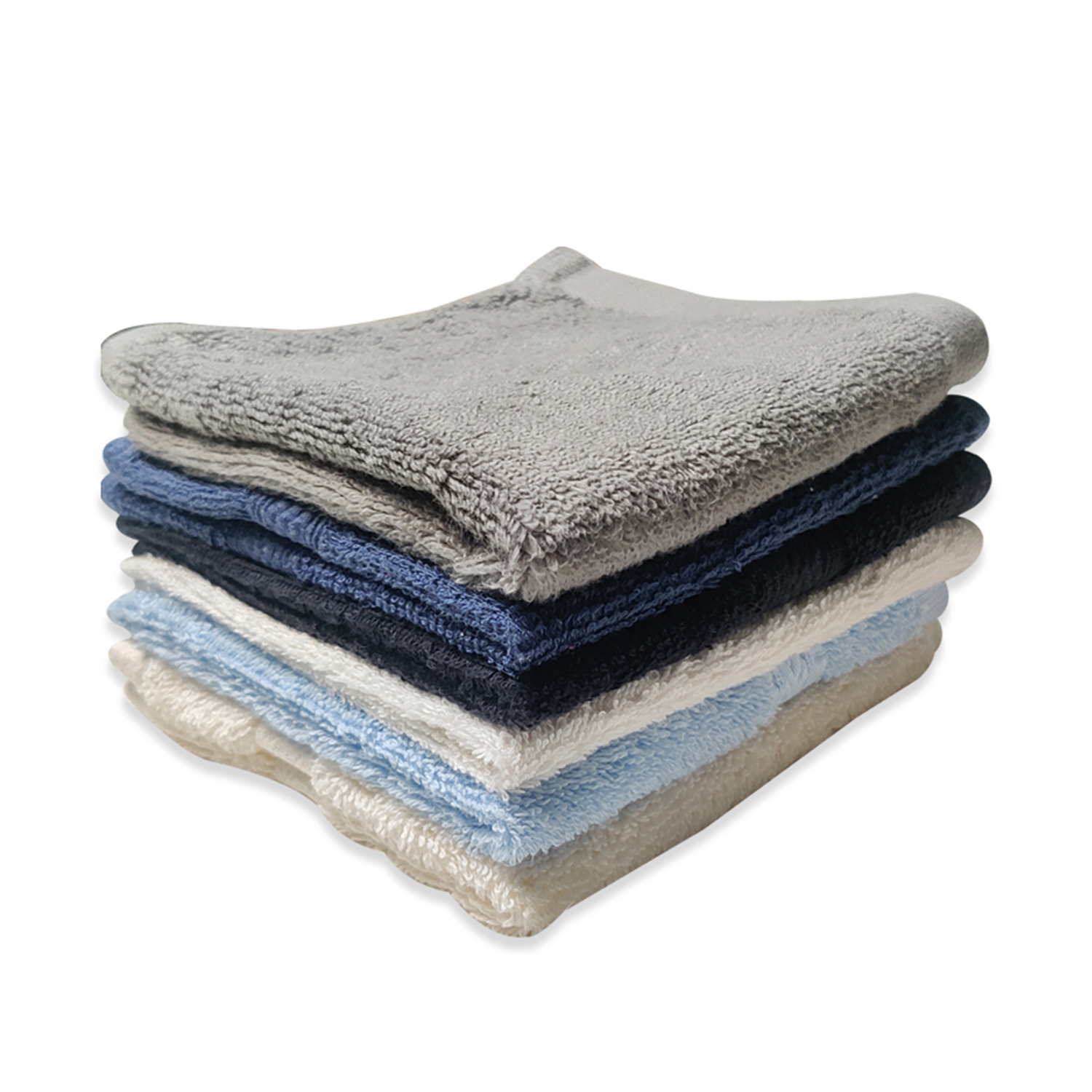 Picture of 12 PCs Face Towel - Wash Towel - Rumal - Highly Absorbent, Soft & Comfortable Set for Your Daily Needs