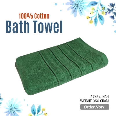 Picture of 1PC  Bath Towels, Ring Spun Cotton Highly Absorbent Towels for Bathroom, Shower Towel,
