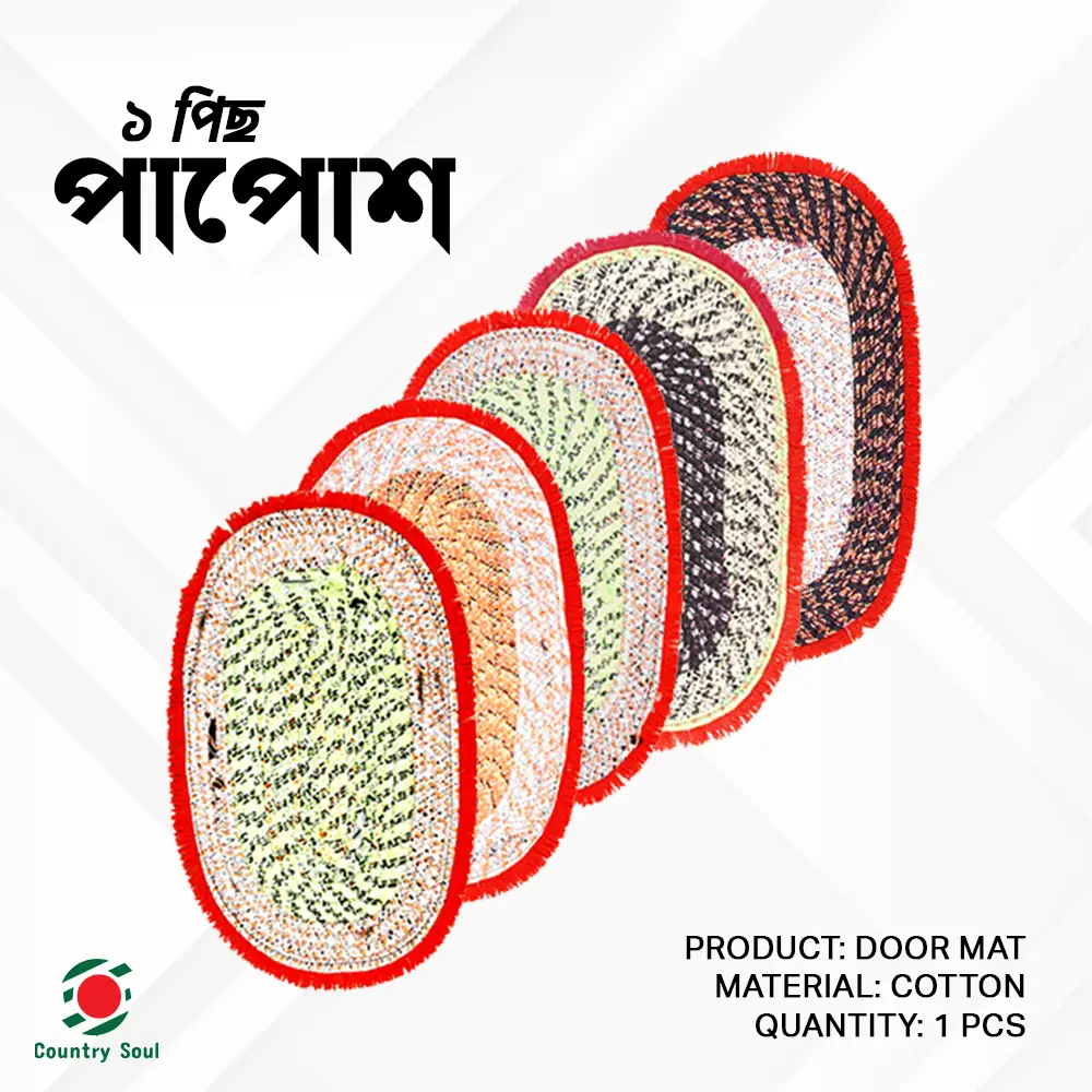 Picture of 1 Pcs High Quality Door Mat, floor paposh, door paposh, Living Room & Bedroom Floor Mats Multi Colour