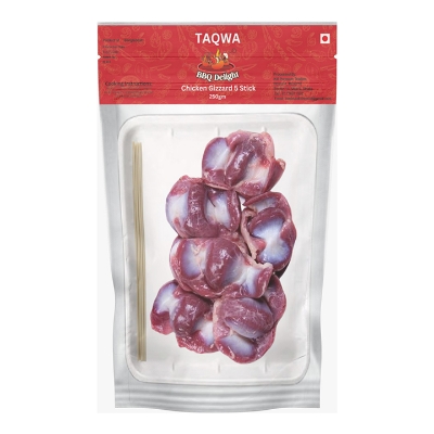 Picture of Taqwa BBQ Delight Chicken Gizzard 5 Stick 250g