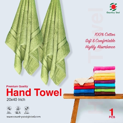 Picture of 1 Pc cotton made premium quality Hand Towel Guest Towel
