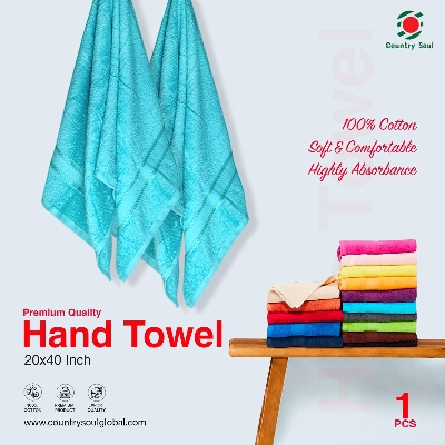 Picture of 1 Pc cotton made premium quality Hand Towel Guest Towel