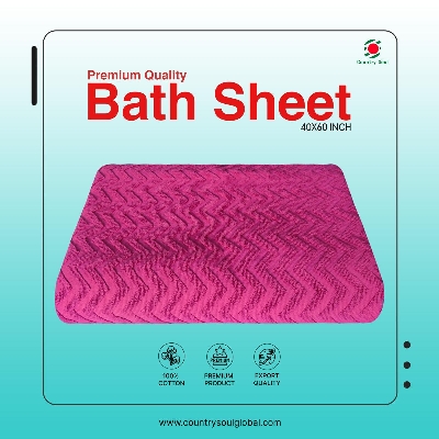 Picture of PREMIUM QUALITY COTTON MADE BATH SHEET