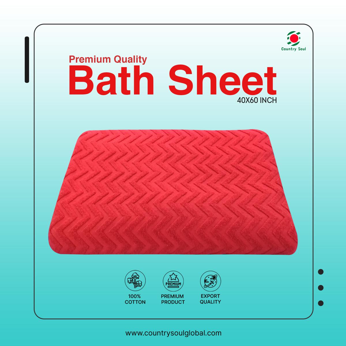 Picture of PREMIUM QUALITY COTTON MADE BATH SHEET