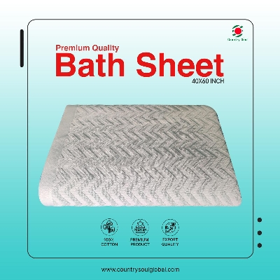 Picture of PREMIUM QUALITY COTTON MADE BATH SHEET