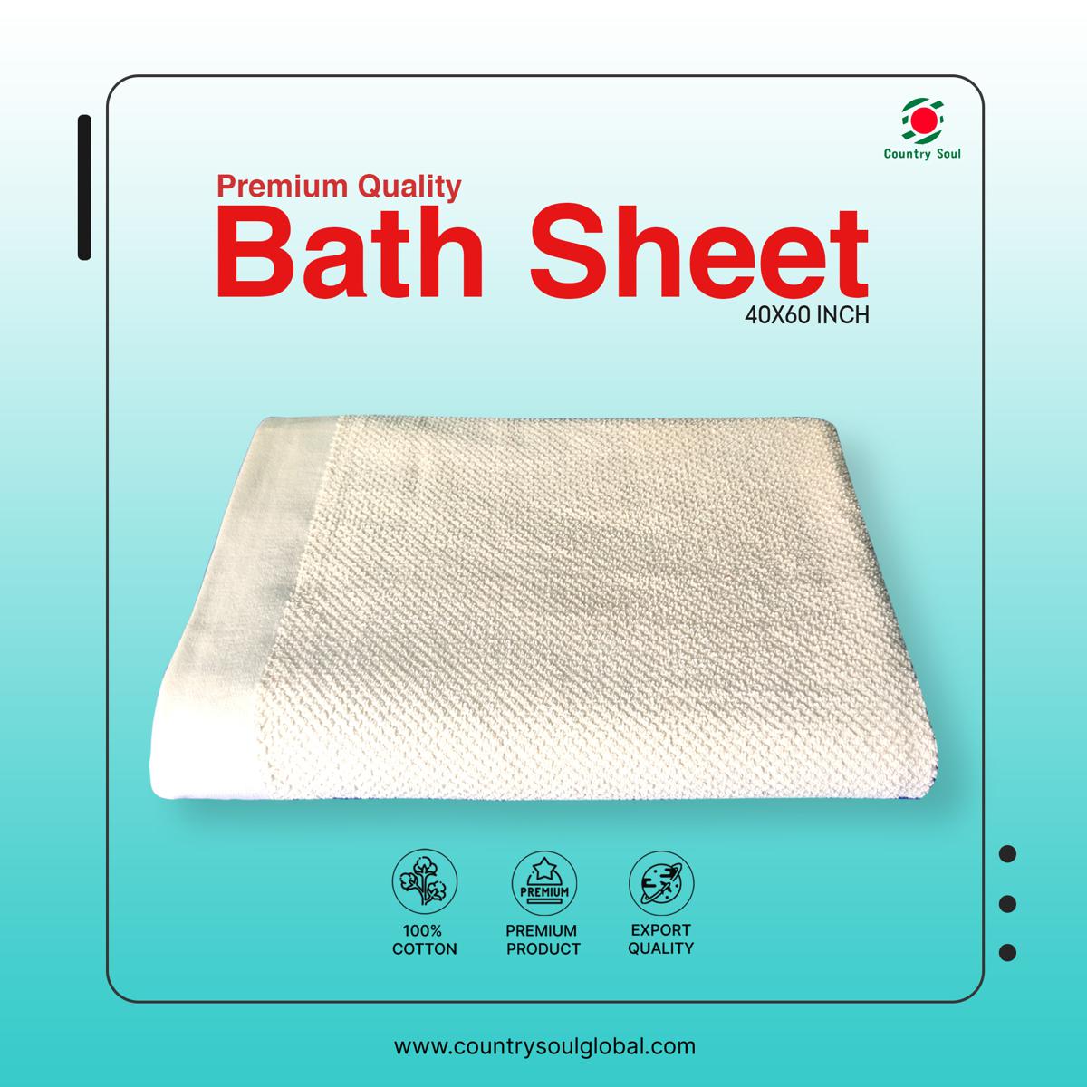 Picture of 1 PC PREMIUM QUALITY COTTON MADE BATH TOWEL