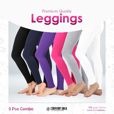 Picture of 5 Pcs Country Soul Essentials Legging/yoga pant for Womens & girls
