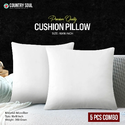 Picture of 5 Pcs Microfiber Cushion 16x16 Inch