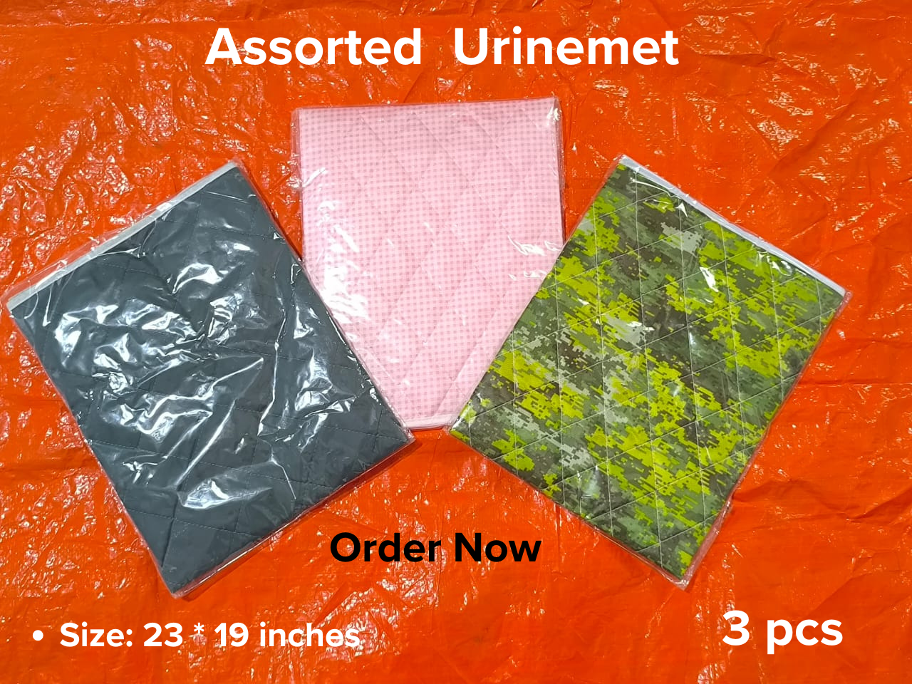 Picture of 3 Pcs Waterproof Washable Mattress Urine Mat for Baby Toddlers Cute Cartoon Bed Protector Diaper Bedding Urine Pads Cloth Breathable