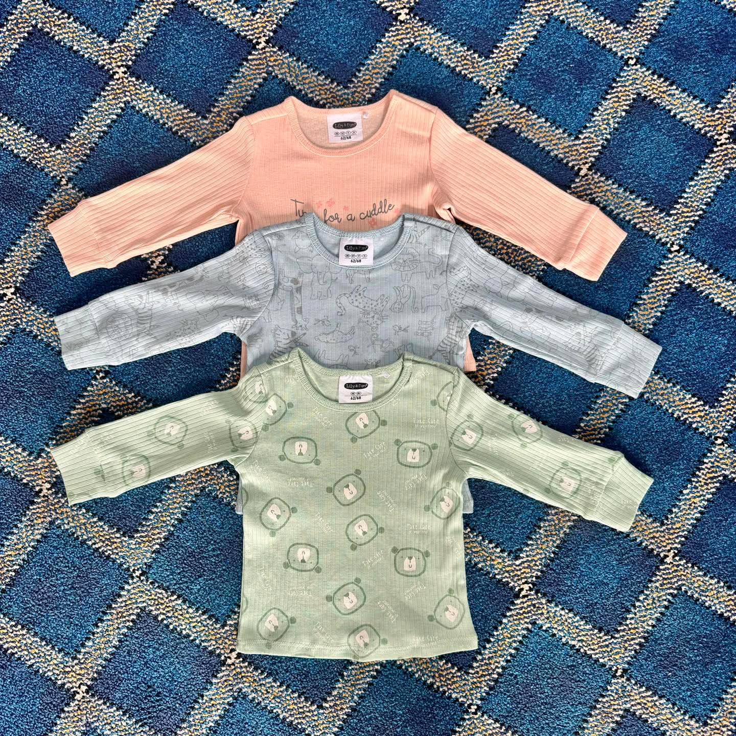 Picture of 5 pcs assorted colourfull fullsleeve Baby t-shirt