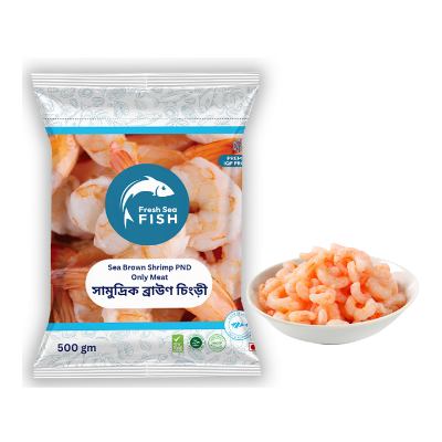 Picture of Sea Brown Shrimp Pnd Only Meat 500g ±1g