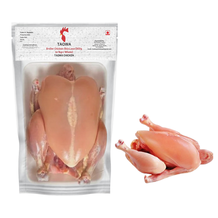 Picture of Taqwa Broiler Chicken Skin Less (900g to 1kg+/ Whole)