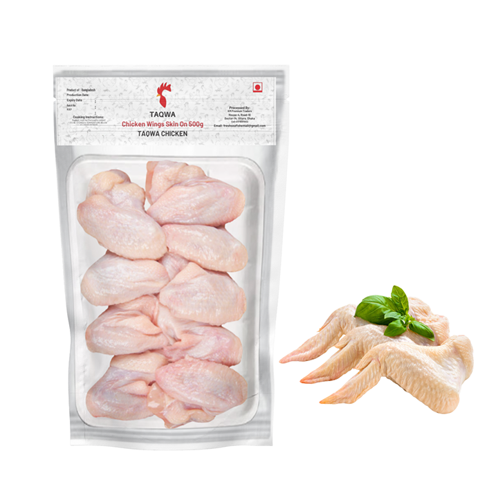 Picture of Taqwa Broiler Chicken Wings Skin On 500g