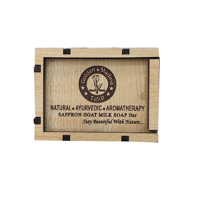 Picture of Hand Made Saffron Goat Milk Bar Soap 1 Pcs - 100g