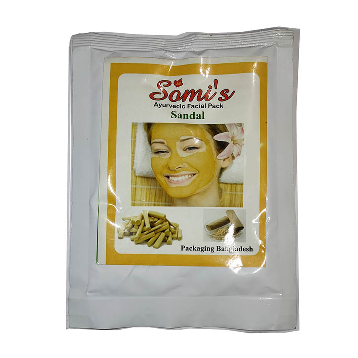 Picture of Sami's Ayurvedic Sandal Facial Face Pack Powder 70g