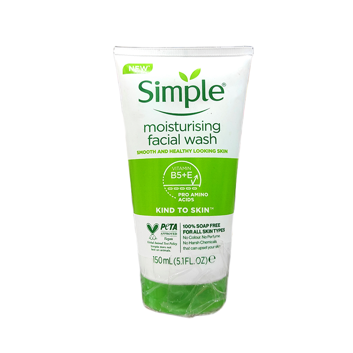 Picture of Simple Moisturising Facial Wash - 150ml (UK)
