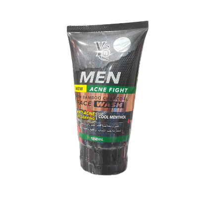 Picture of YC Men Acne Fight with Bamboo Charcoal Face Wash -100ml (Thailand)