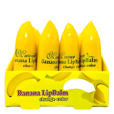 Picture of Banana Lip Balm & Lipstick for Pinkish Lips - 1 Pcs