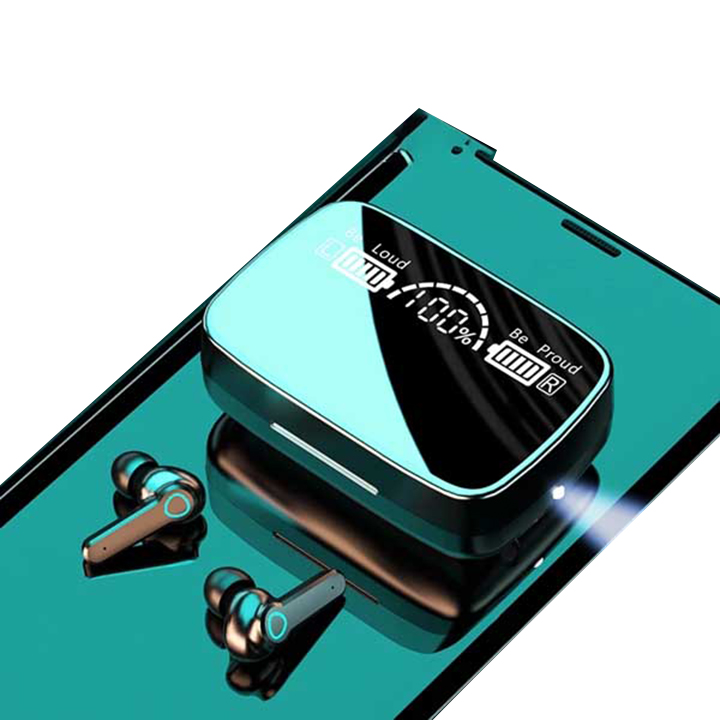 Picture of M19 Tws Headphones 5.1 Bluetooth Sports In-Ear Screen Earphone Headsets - Bluetooth Headphone